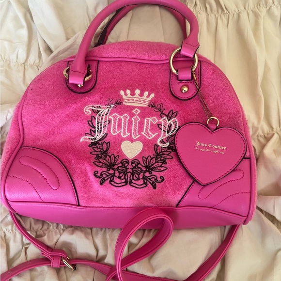 Juicy Couture Vibrant Pink Satchel